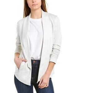 TART Nisha French Terry Blazer Jacket XS Neutral Beige Office Work Relaxed